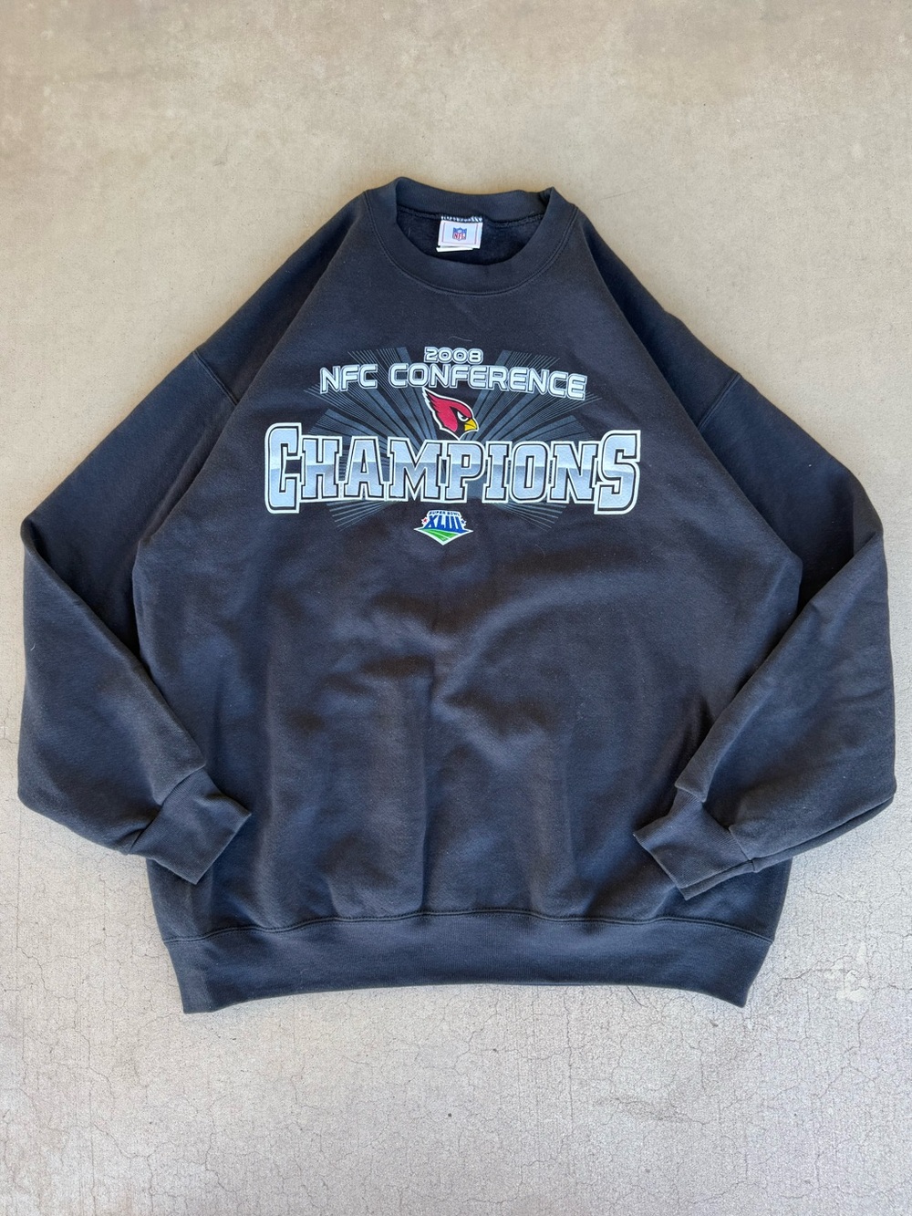 2008 Arizona Cardinals NFC Conference Champions Sweatshirt – XL